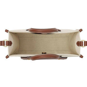 Burberry Bag Outlet Brown Canvas Tote